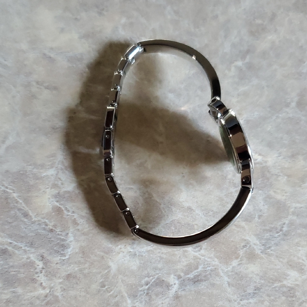 Movado BRAND NEW Bella Bangle Black Dial with Silver Accents Watch - Picture 6 of 6